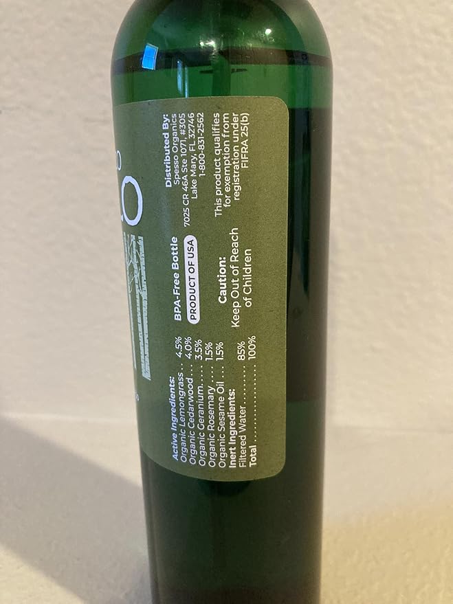 Repello Flea and Tick Spray for Dogs - Gentle & Effective Against Mosquitoes, Ticks, and Fleas - Made with Pure Organic Essential Oils