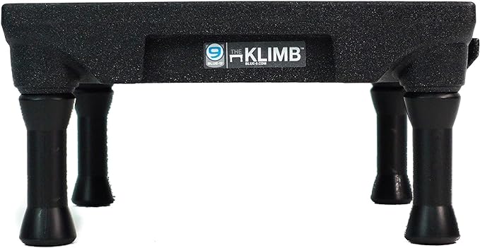 Blue-9 Pet Products KLIMB Dog Training Platform and Agility System, Durable and Portable for Indoor or Outdoor Use, Made in The USA, Black