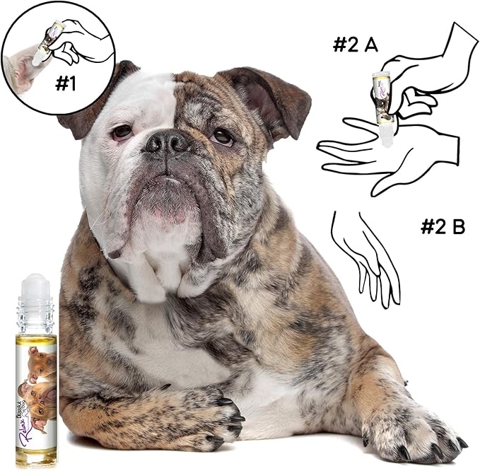 The Blissful Dog Olde English Bull Dog Relax Roll-ON Aromatherapy for Dogs - Anxiety Relief for Dogs