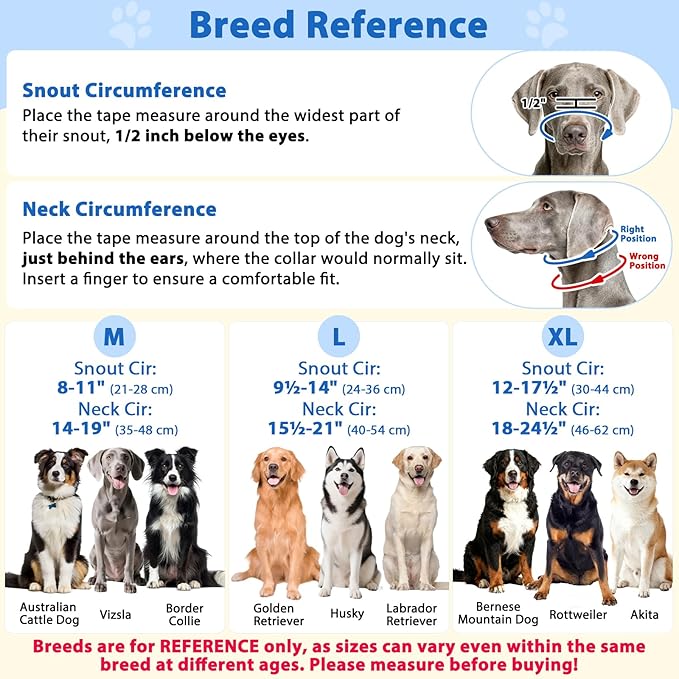 BARKLESS No Pull Dog Head Collar for Gentle Training Walking, Soft Padded Head Halter with Collar Safety Clip, Comfortable Fit Muzzle Leash with Reflective Strap for Medium Large Dog (Grey, M)