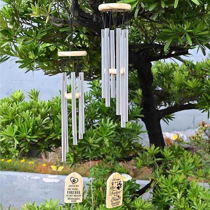 Pet Memorial Gifts, Pet Memorial Wind Chime, Personalized Dog Memorial, Pet Loss Gifts, Loss of Dog Sympathy Gift, Dog Memorial Gifts, Dog Passing Away Gifts, Dog Keepsake Memorial
