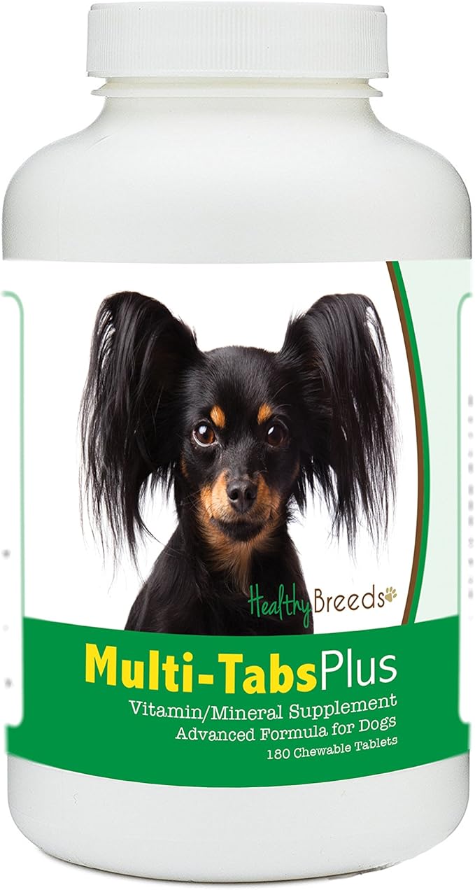 Healthy Breeds Russian Toy Terrier Multi-Tabs Plus Chewable Tablets 180 Count