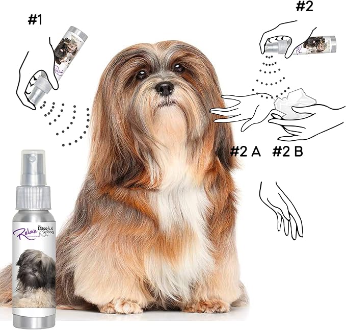 The Blissful Dog Lhasa Apso Relax Dog Aromatherapy Spray for Your Dog's Anxiety