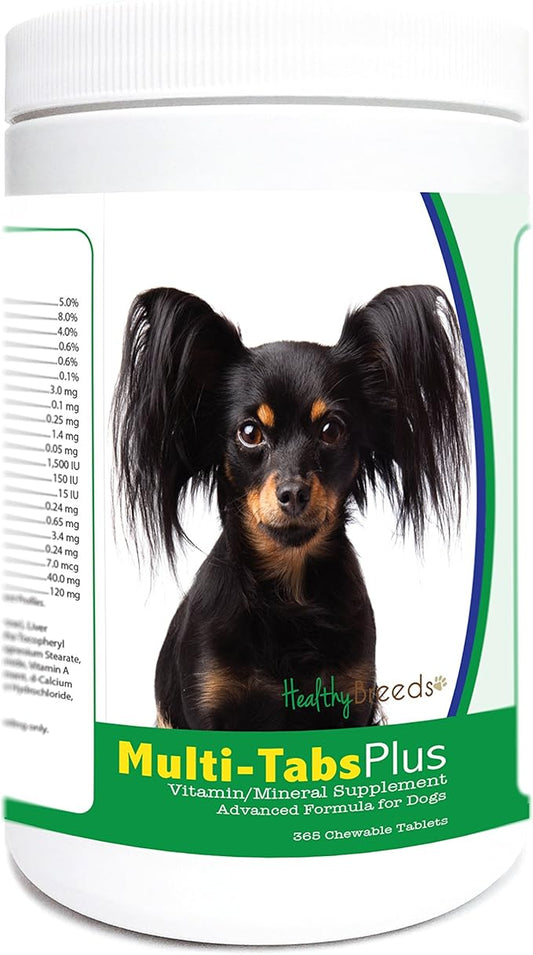 Healthy Breeds Russian Toy Terrier Multi-Tabs Plus Chewable Tablets 365 Count