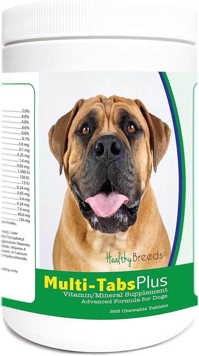 Healthy Breeds Boerboel Multi-Tabs Plus Chewable Tablets 365 Count