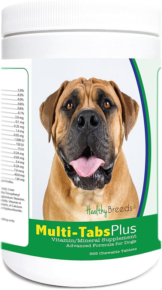 Healthy Breeds Boerboel Multi-Tabs Plus Chewable Tablets 365 Count