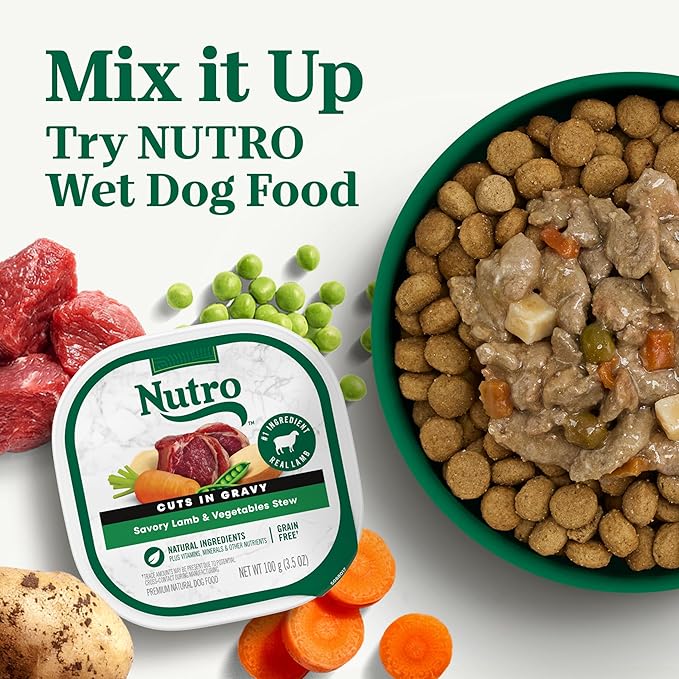 Nutro Natural Choice Dry Dog Food Large Breed, Puppy Food Dry Recipe, Chicken and Brown Rice Recipe, 30 lbs.