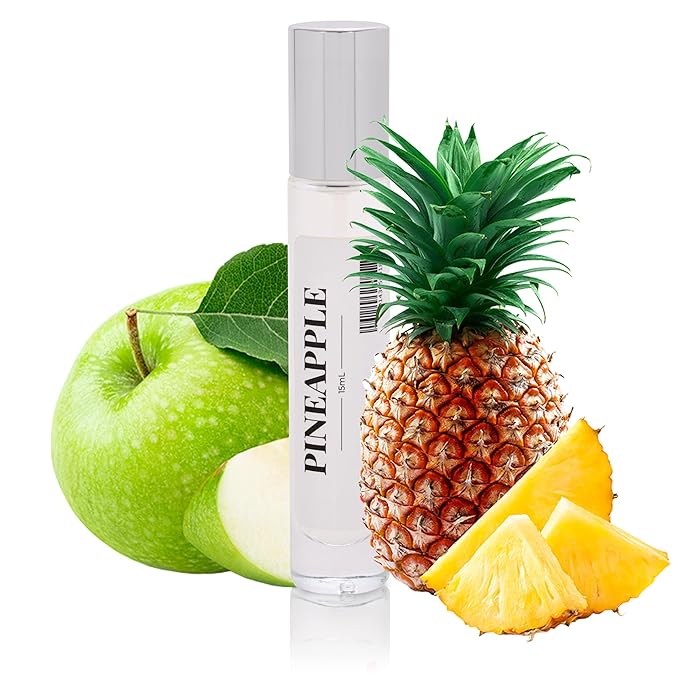 iGroom Pet Perfume Pineapple Scent, Luxury Pet Beauty Care, Long Lasting, Professional Premium Grooming Spray for Dogs and Cats, Odor Control, Made in USA, 15 ml