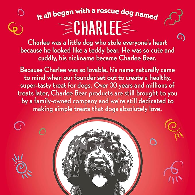 Charlee Bear Crunchy Dog Training Treats, Low Calorie (3 Kcal), Grain Free Natural Mini Dog Treats for Puppies, Small, Medium & Large Dogs, USA Made, Healthy 2 Flavor Variety Pack 8oz (4-Pack)