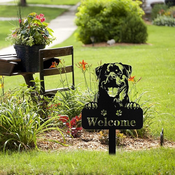 Custom Dog Grave Markers Outdoor, Personalized Pet Grave Marker Stake Dog Memorial, Outdoor Weatherproof Pet Cemetery Sign, Personalized Dog Memorial Gifts for Loss of Dog