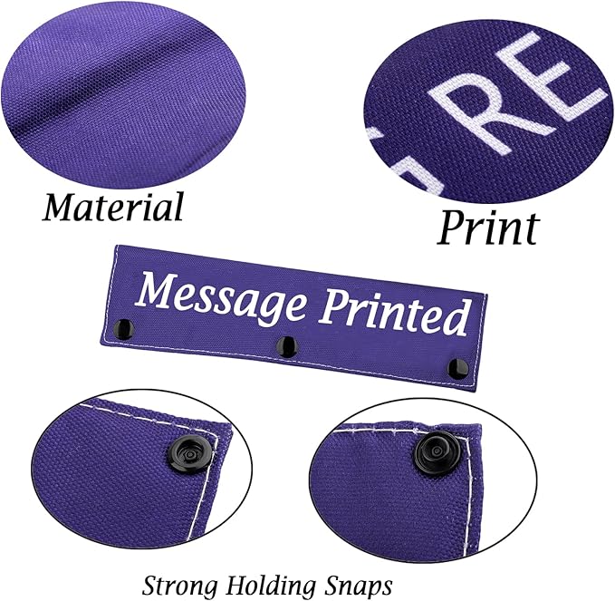 Training Ignore Dog Leash Wrap & Sleeve - Social Distancing Patch