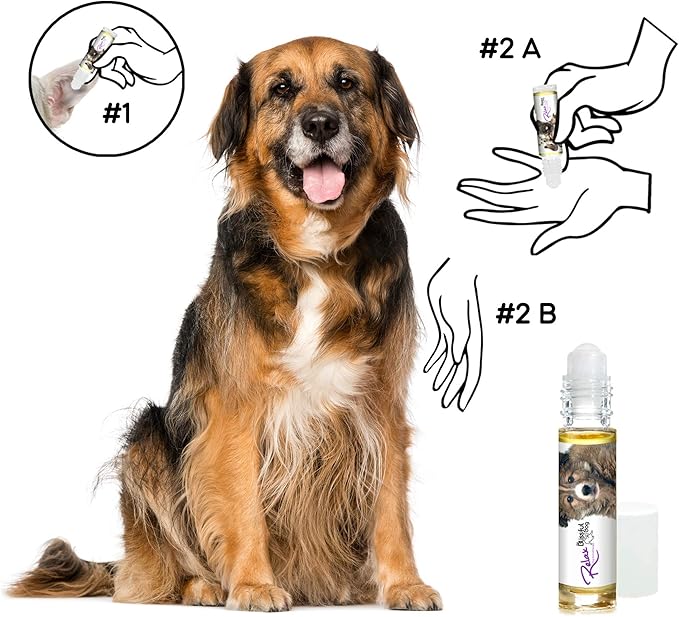 The Blissful Dog Mixed Breed Relax Roll-ON Aromatherapy for Dogs - Anxiety Relief for Dogs