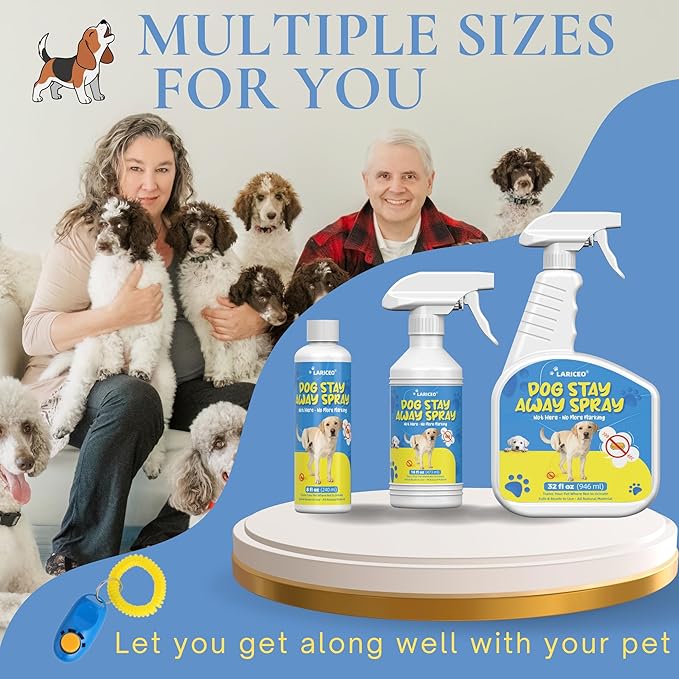 8 Oz Pet No More Marking for Indoors & Outdoor Use - Safe for Pets and Family - Dog-Friendly Spray to Curb Indoor Marking and Maintain a Clean Home