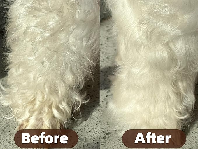 Dog Slicker Brush for Shedding Medium or Long Haired Pets Grooming Brush for Large Dogs to Remove Loose Hair Tangles and Knots L