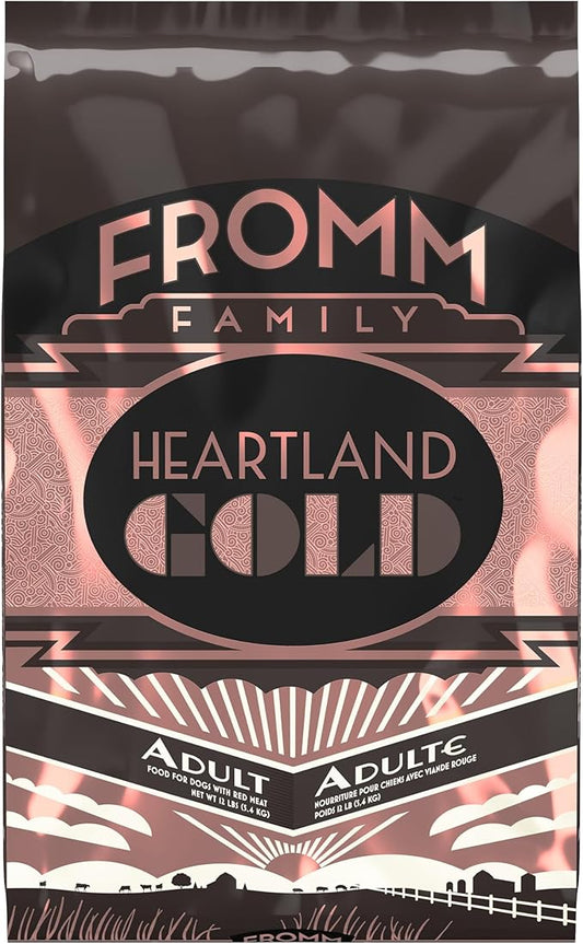 Fromm Heartland Gold Adult Premium Dry Dog Food - Beef Recipe - 12 lb
