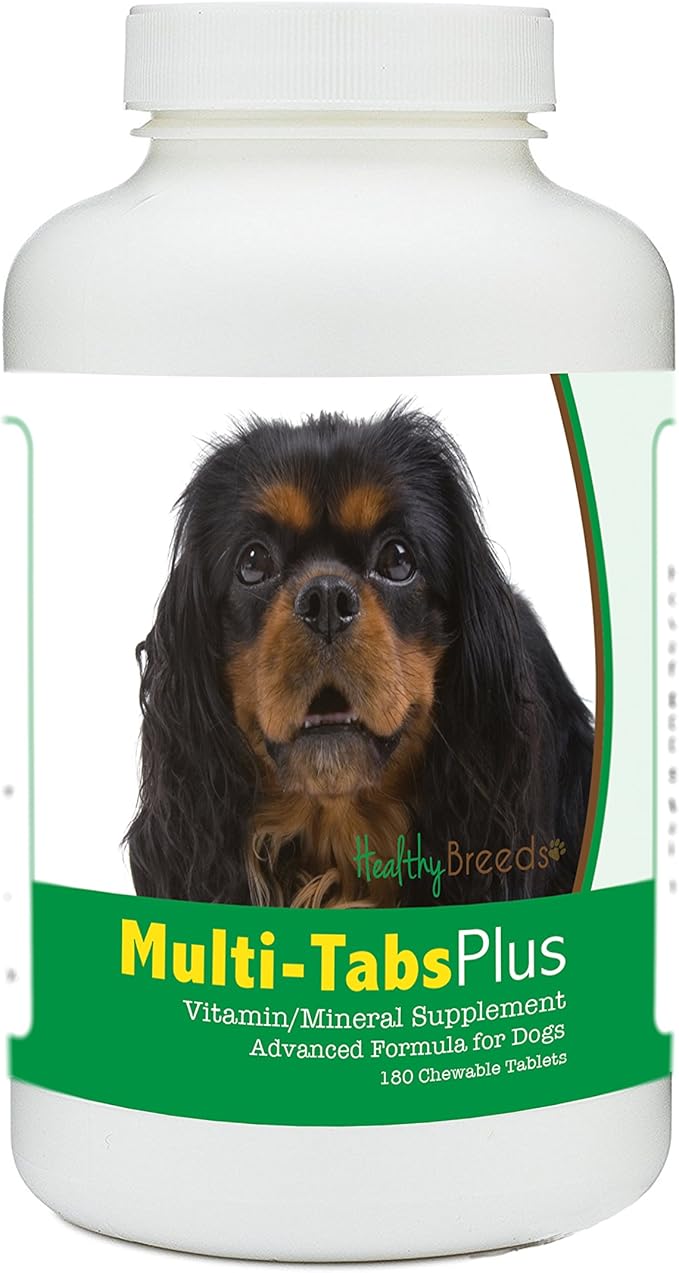 Healthy Breeds English Toy Spaniel Multi-Tabs Plus Chewable Tablets 180 Count
