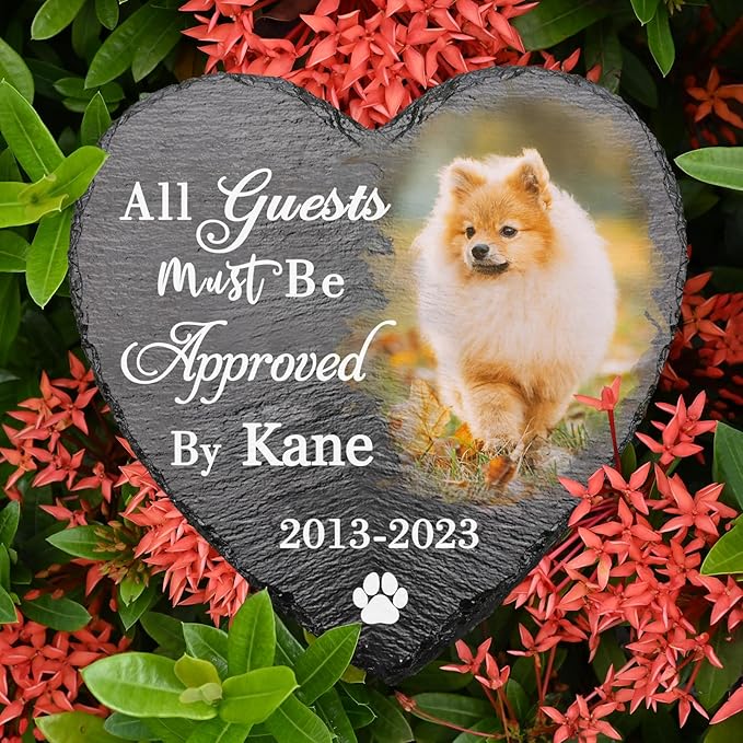 Dog Memorial Stones, in Memory of Pet Gifts, Loss of Pet Sympathy Gifts, Memorial Gifts for Loss of Pet, Pet Grave Markers for Dog, Dog Memorial Gifts, Pet Loss Gifts, Dog Remembrance Gift