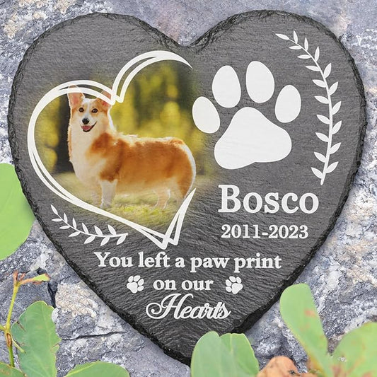 Loss of Dog Sympathy Gifts, Personalized Pet Memorial Gifts, Cat Sympathy Gifts, Pet Loss Gifts for Dog Lovers, Pet Memorial Stone, Dog Grave Headstone, Pet Loss Gifts, Dog Bereavement Gifts