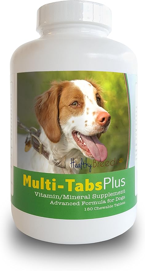 Healthy Breeds Brittany Multi-Tabs Plus Chewable Tablets 180 Count