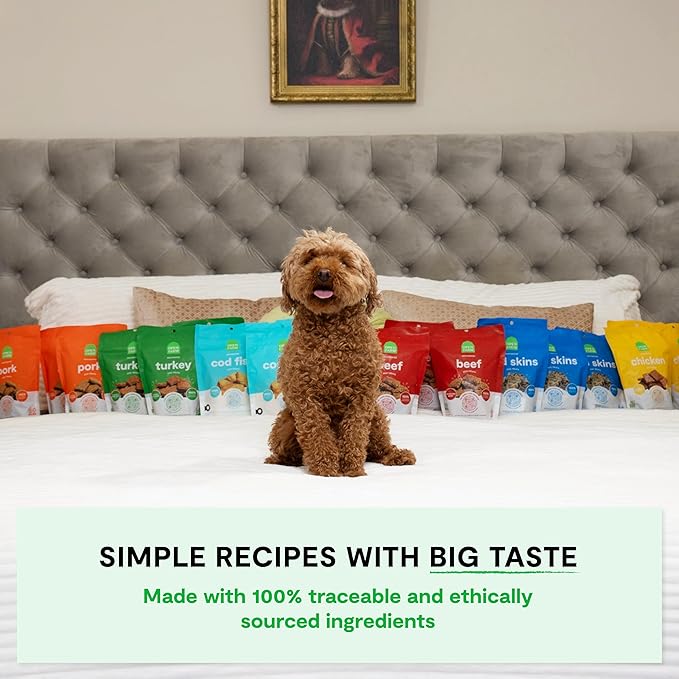 Open Farm Dehydrated Grain-Free Pork Treats 4.5 Ounces