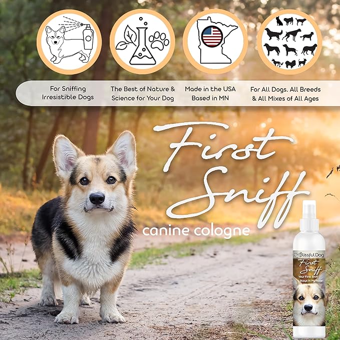 The Blissful Dog First Sniff Dog Cologne, 4 oz.