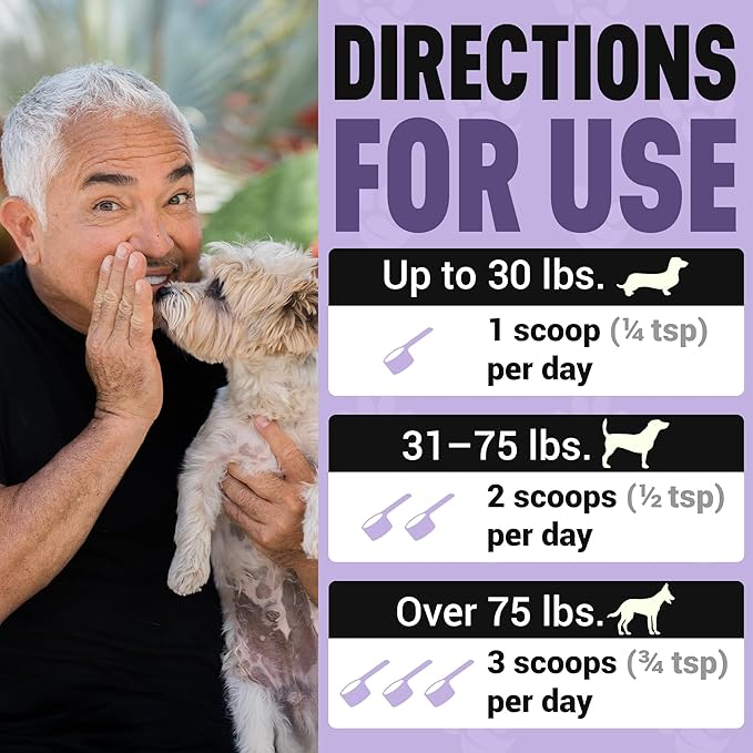 Better Dog Supplements Puppy Defense by Cesar Millan – Natural Immune Support Powder for Young Dogs – Immunity, Gut Balance, Digestive Health & Early Wellness – 4oz, (60-Day Supply)
