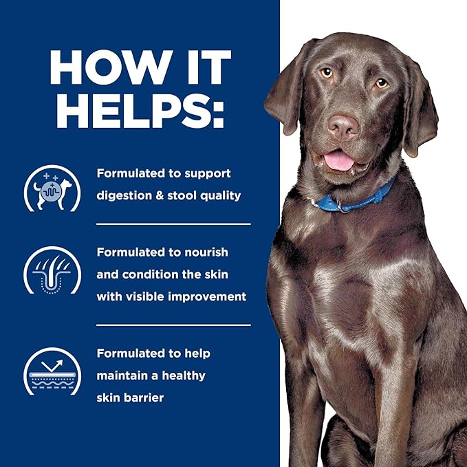 Hill's Prescription Diet d/d Food Sensitivities Dry Dog Food, Potato & Venison, 8 lb. Bag