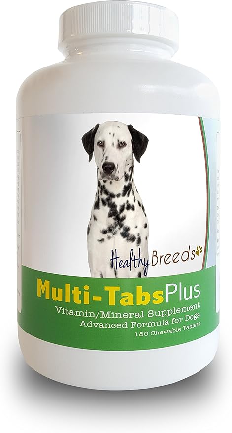 Healthy Breeds Dalmatian Multi-Tabs Plus Chewable Tablets 180 Count