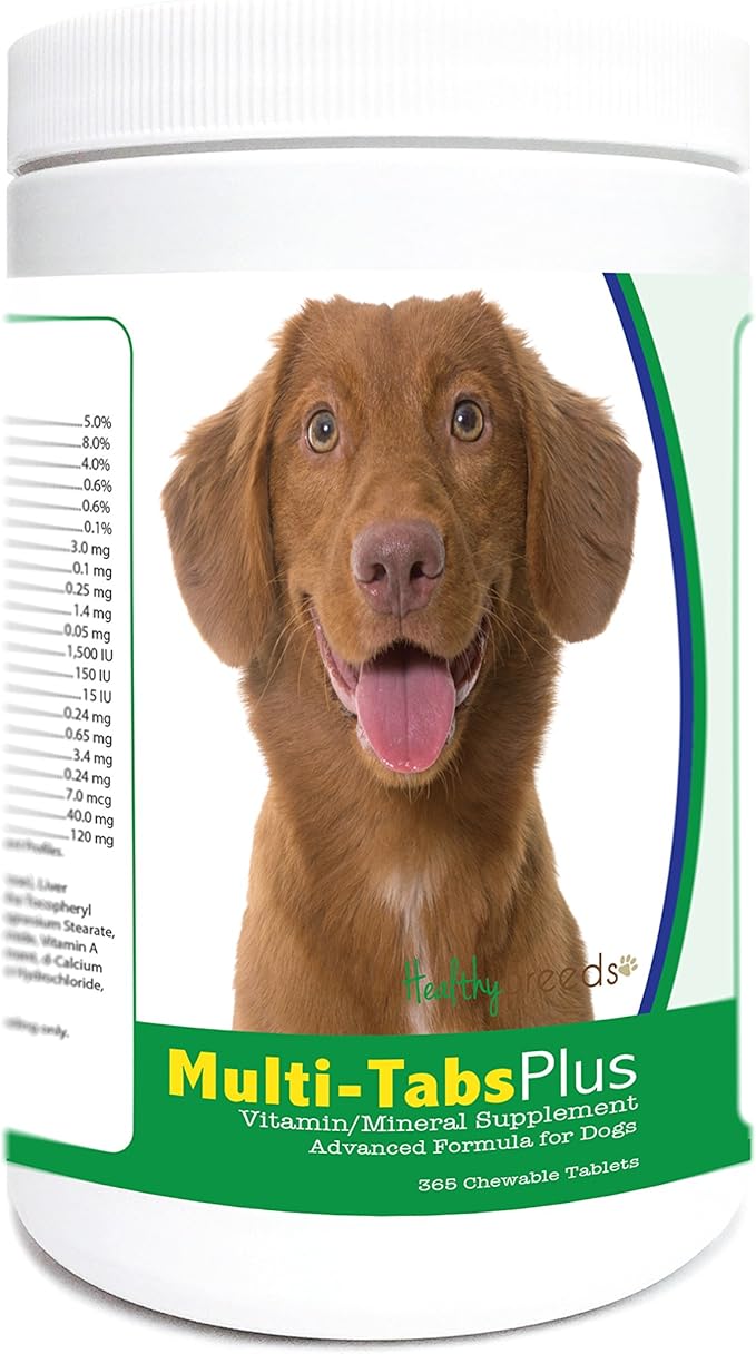 Healthy Breeds Nova Scotia Duck Tolling Retriever Multi-Tabs Plus Chewable Tablets 365 Count