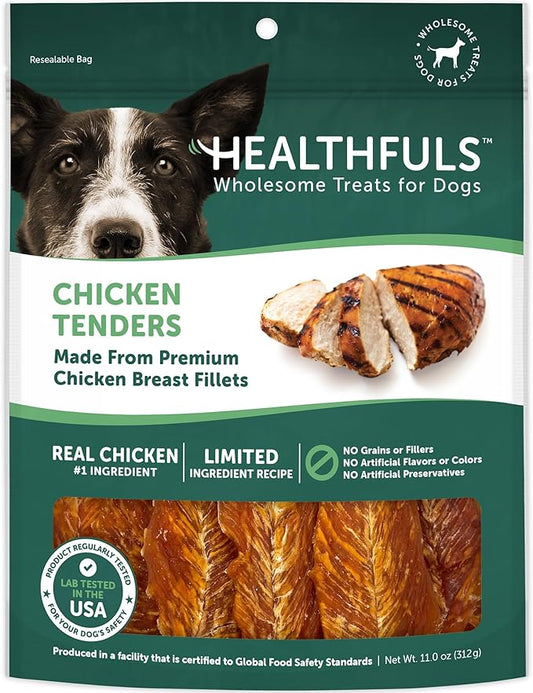 Healthfuls Chicken Tenders Dog Treats, 11oz
