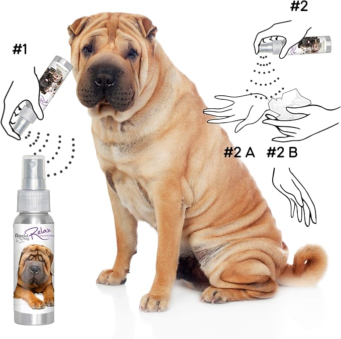 The Blissful Dog Chinese Shar Pei Relax Dog Aromatherapy Spray for Your Dog's Anxiety