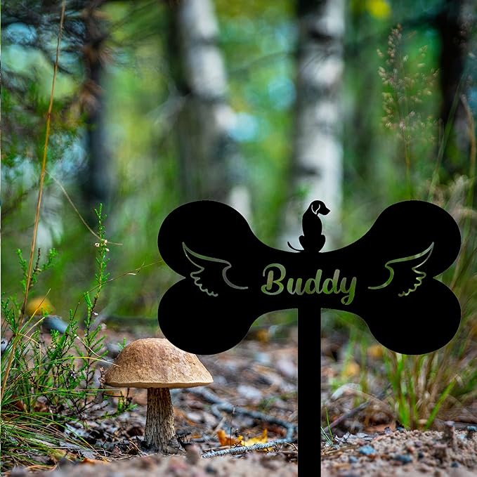 Custom Dog Grave Markers Personalized Dog Memorial Grave Stake Dog Memorial Marker Pet Grave Markers Pet Sympathy Gift