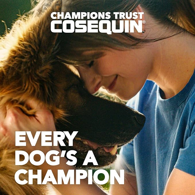 Nutramax Cosequin for Senior Dogs Joint Health Supplement, Contains Glucosamine for Dogs, Chondroitin, MSM, Omega-3s and Beta-Glucan, Supports Joint, Skin and Coat, Immune Health, Soft Chews, 60 Count