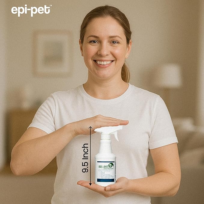 Epi-Pet Unscented Skin Enrichment Spray for Pets, 16-Ounce (90558)