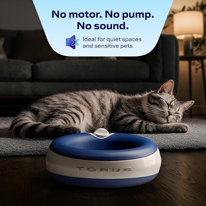 Premium Filtered Portable Dog Autofill Pet Water Dispenser [Upgraded 2026], 2L / 68oz, Noise-Free No Spill Water Bowl for Dogs, No Power Needed, Ideal for Medium & Large Pets