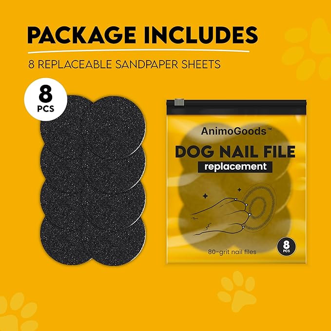 AnimoGoods™ 8 Sandpaper Replacement for Dog Nail File