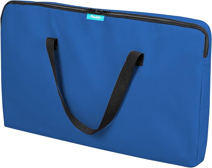 Deluxe Premium Pet Dog Playpen Portable Soft Dog Exercise Pen Kennel with Carry Bag for Dogs, Cats, Kittens, and All Pets (Medium, Blue)