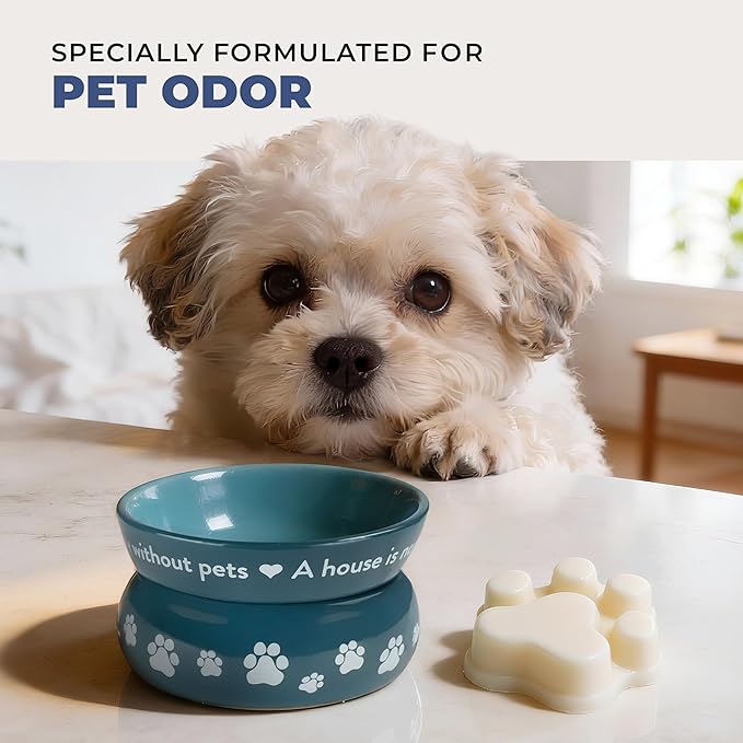 One Fur All Pet House Sugar Cookies Scented Wax Melts, Natural, Plant Based Soy Wax Melts for Pet Odor, Long Lasting Fragrance for Fresh Smelling Homes