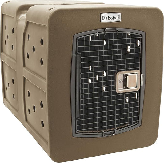 dakota283 D2-G3XLG-FRM-COY Extra Large Kennel - Frame Door - Coyote Granite