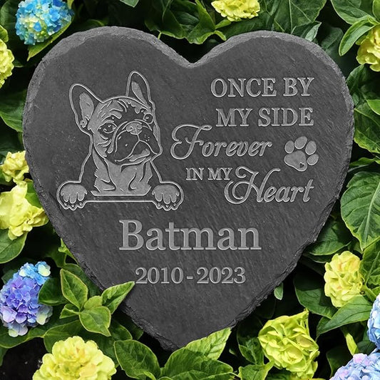 French Bulldog Memorial Gifts, French Bulldog Memorial Stone, French Bulldog Keepsake, in Loving Memory French Bulldog