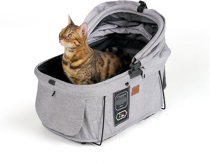 Sway2 Pet Car Seat and Carrier, 2-in-1 Booster Seat for Small Dogs and Cats