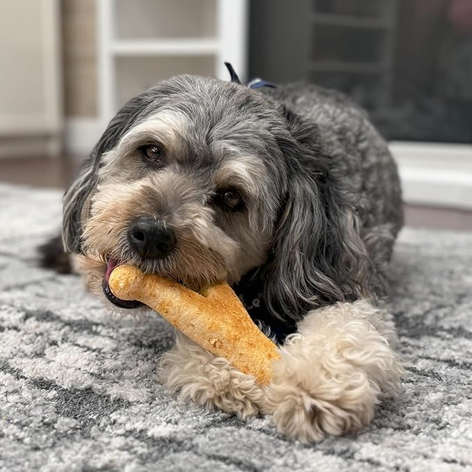 Fieldcrest Farms Nothin' to Hide Collagen-Based Dog Chew, Wishbone, Beef Flavor, Ultra-Premium, for Dogs Over 50lbs, Easily Digestible, Supports Skin, Coat, Joints & Muscles, 7-Inch, 1 Piece