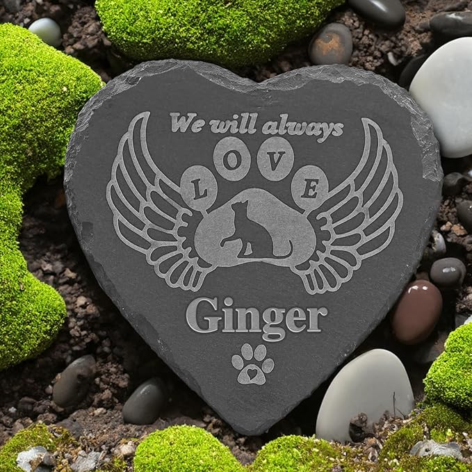 Pet Memorial Stones for Cats, Pet Memorial Gifts for Cats, Loss of Cat Sympathy Gift, Cat Memorial Gifts, Cat Loss Gifts, Pet Bereavement Gifts Cat, Cat Passed Away Gift, in Loving Memory Cat