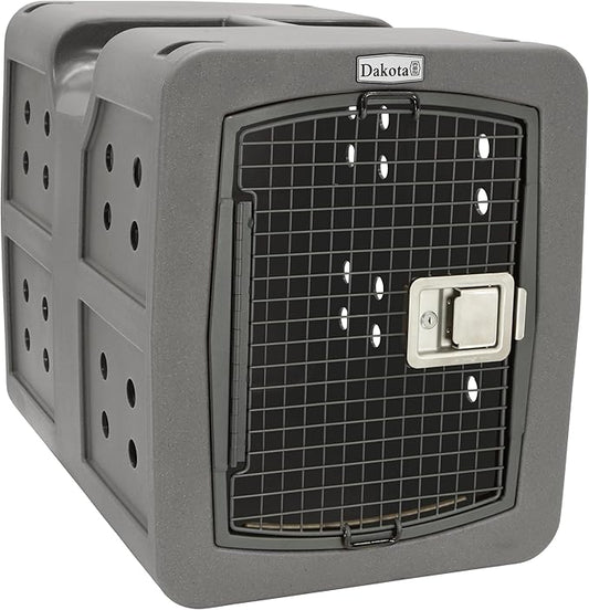 dakota283 Medium Kennel -Frame Door- Dark Granite