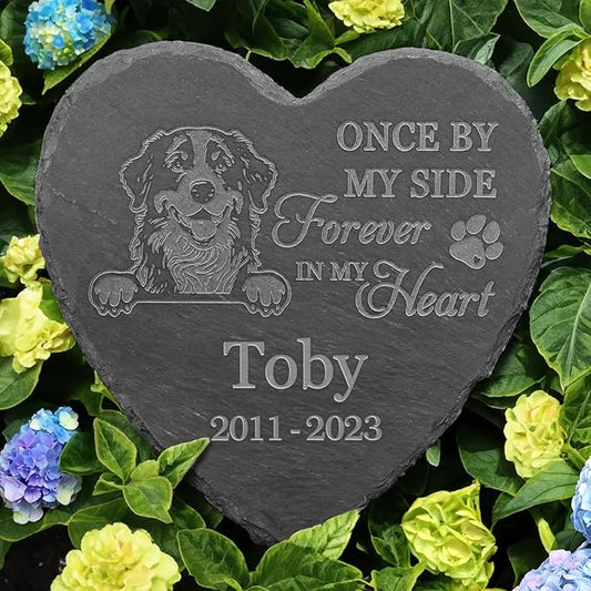 Bernese Mountain Memorial Gifts, Bernese Mountain Memorial Stone, Bernese Mountain Keepsake, in Loving Memory Bernese Mountain