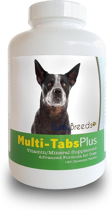 Healthy Breeds Australian Cattle Dog Multi-Tabs Plus Chewable Tablets 180 Count