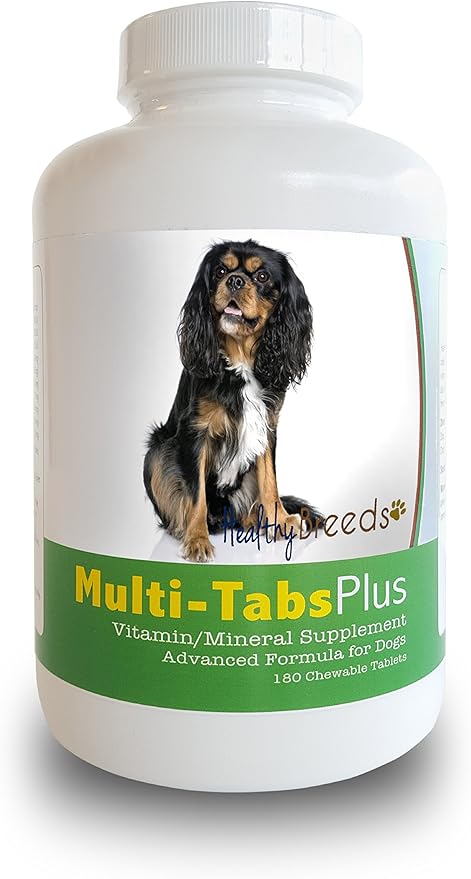 Healthy Breeds Cavalier King Charles Spaniel Multi-Tabs Plus Chewable Tablets 180 Count