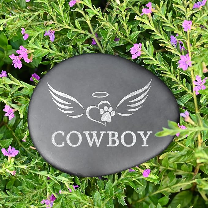 Pet Memorial Gifts - Pet Memorial Stones - Cat Sympathy Gifts - Pet Loss Gifts - Loss of Dog Gift - Dog Remembrance Gift - Cat Bereavement Gifts - in Memory of Dog - Dog Memorial Stone