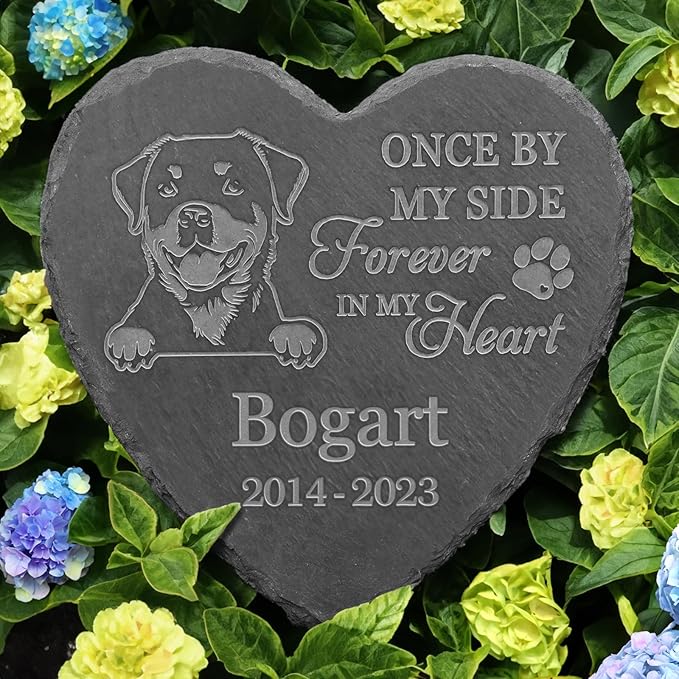 Rottweiler Memorial Gifts, Rottweiler Memorial Stone, Rottweiler Keepsake, in Loving Memory Rottweiler