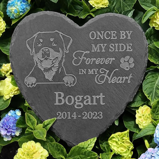 Rottweiler Memorial Gifts, Rottweiler Memorial Stone, Rottweiler Keepsake, in Loving Memory Rottweiler